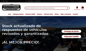 Desguacesvinagre.com thumbnail