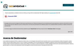 Desinventar.org thumbnail