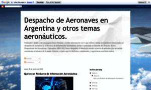 Despachodeaeronavesenargentina.blogspot.com.ar thumbnail