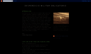 Desperdiciomilitarobligatorio.blogspot.cl thumbnail