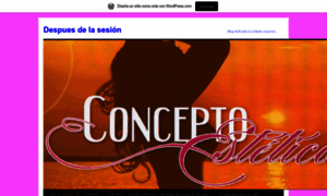 Despuesdelasesion.wordpress.com thumbnail