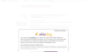 Detallescomunion.eklablog.com thumbnail