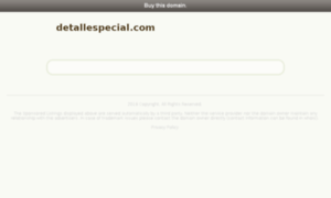 Detallespecial.com thumbnail