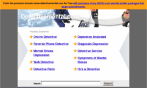 Detectivemental.com thumbnail