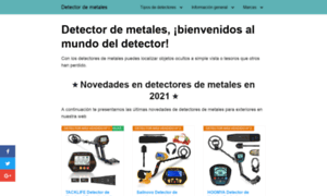 Detectoresmetales.top thumbnail