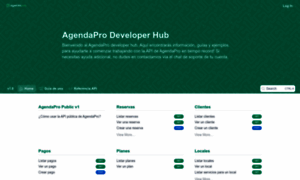 Developers.agendapro.com thumbnail