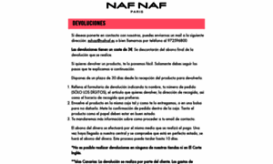 Devoluciones.nafnaf.es thumbnail