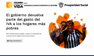 Devolucioniva.prosperidadsocial.gov.co thumbnail