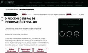 Dgis.salud.gob.mx thumbnail