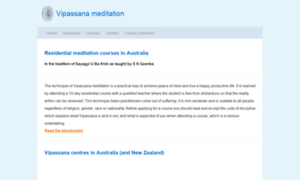 Dhamma.org.au thumbnail
