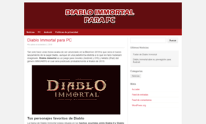 Diabloimmortalparapc.com thumbnail