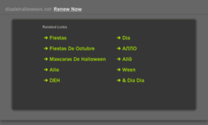 Diadehalloween.net thumbnail