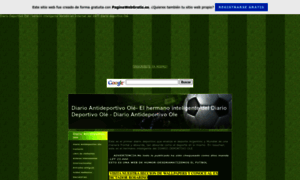 Diarioantideportivoole.es.tl thumbnail