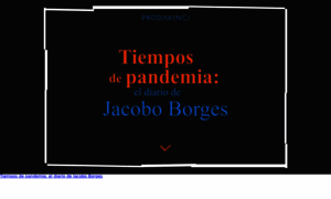 Diariodejacoboborges.prodavinci.com thumbnail