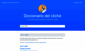 Diccionariodelcliche.umh.es thumbnail