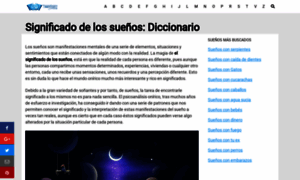 Diccionariodelossuenos.net thumbnail