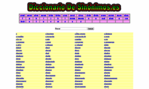 Diccionariodesinonimos.es thumbnail