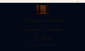 Diccionariohistoricogenealogicoheraldicodejenner.wordpress.com thumbnail