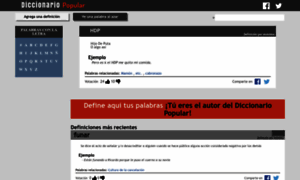 Diccionariopopular.com thumbnail