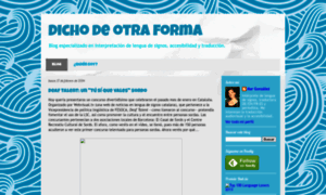 Dichodeotraforma.blogspot.com.es thumbnail
