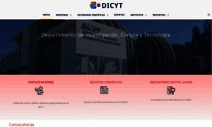 Dicyt.uajms.edu.bo thumbnail