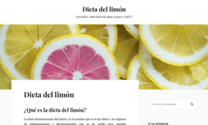 Dietadellimon.pro thumbnail