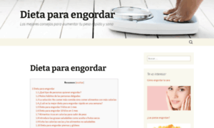 Dietaparaengordar.info thumbnail