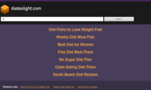 Dietaslight.com thumbnail