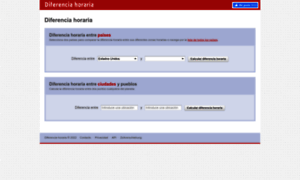 Diferencia-horaria.com thumbnail