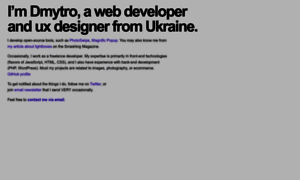 Dimsemenov.com thumbnail
