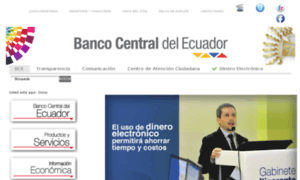 Dineroelectronico.bce.ec thumbnail