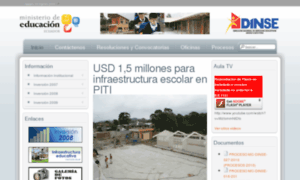Dinse.gov.ec thumbnail