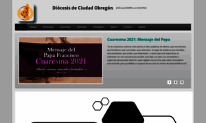 Diocesisdeciudadobregon.org thumbnail