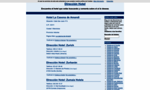 Direccionhotel.com thumbnail