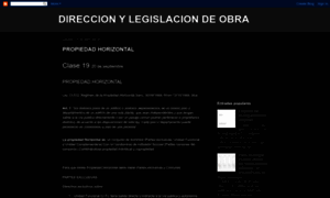 Direccionylegislaciondeobra.blogspot.com thumbnail
