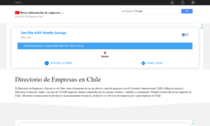 Directoriodeempresasdechile.cl thumbnail