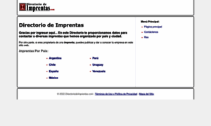 Directoriodeimprentas.com thumbnail