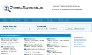 Directorioempresarial.pro thumbnail