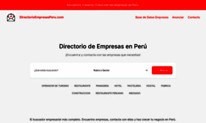 Directorioempresasperu.com thumbnail