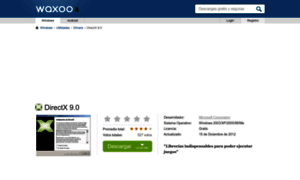Directx-9-0.waxoo.com thumbnail
