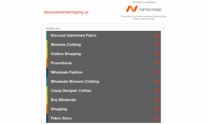 Discountonlineshopping.us thumbnail