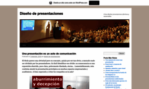 Disenodepresentaciones.wordpress.com thumbnail