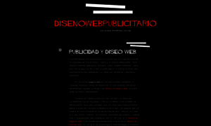 Disenowebpublicitario.wordpress.com thumbnail