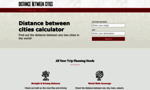 Distance-cities.com thumbnail