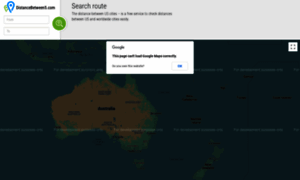 Distancebetween5.com thumbnail