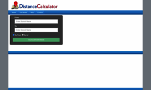 Distancecalculator.co.za thumbnail