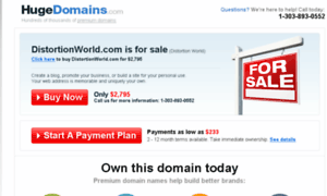 Distortionworld.com thumbnail