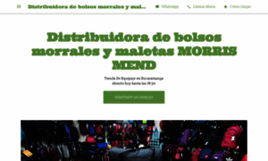 Distribuidora-de-bolsos-morrales-y-maletas.negocio.site thumbnail