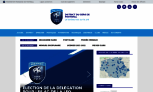 Districtfootgers.fff.fr thumbnail