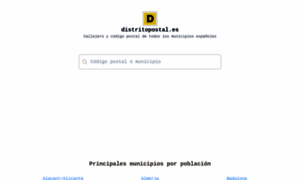 Distritopostal.es thumbnail